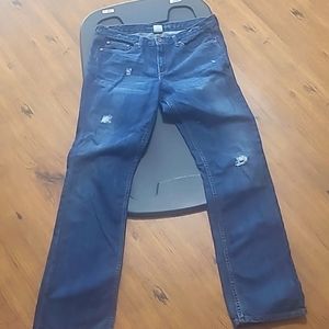 Banana Republic Blue Straight Leg Jeans